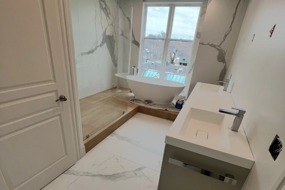 Bathrooms remodel by Housewright
